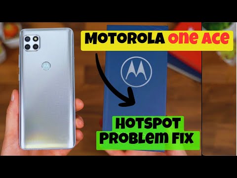 Hotspot Problem Fix || Hotspot not working issue || Hotspot connecting issue Motorola One Ace