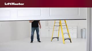 LiftMaster — Door Won't Close, Lights Flashing