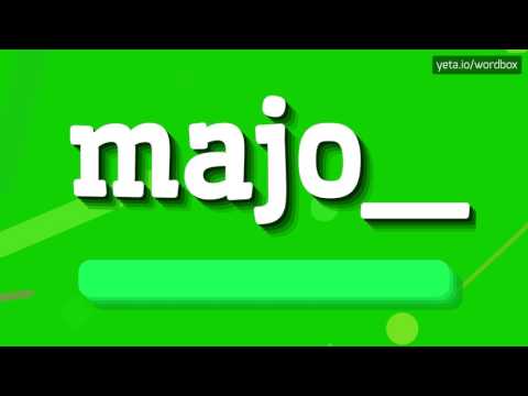 MAJO_ - HOW TO PRONOUNCE IT!?