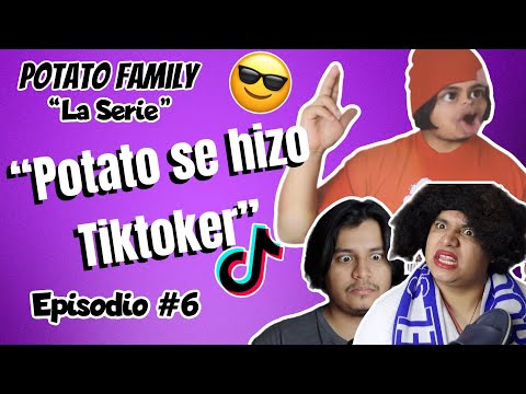 POTATO FAMILY (Ep 6)⛔️ -- Potato became a TIKTOKER 🕺🏻🤣