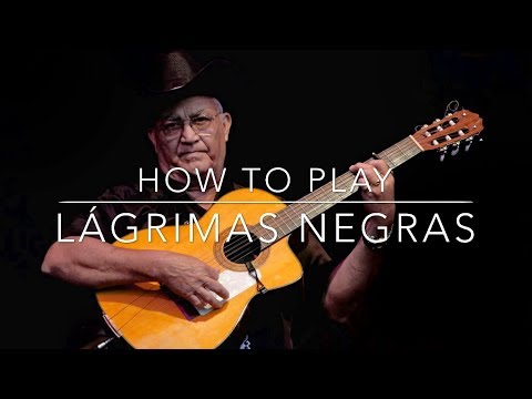 How To Play 'Lágrimas Negras' on Tres Cubano as played by Eliades Ochoa | GCE Tuning | Cuban Tres