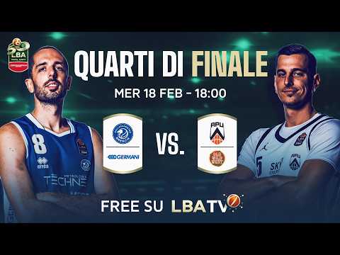 Pallacanestro Brescia - Apu Udine 🔥 | Pre-partita QF Frecciarossa Final Eight LIVE su YouTube LBA