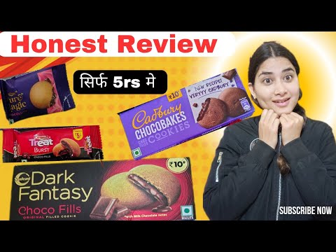 Cadbury chocobakes ,Dark fantasy choco ,Britannia treat brust ,Puremagic chocolush review Let's EaT