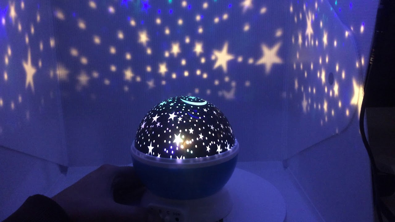 Projekcinė- naktinė lempa "Star Master"
