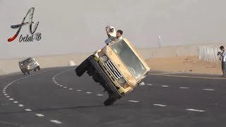 New Amazing Crazy Car Stunt  Only In Saudi Arabia 