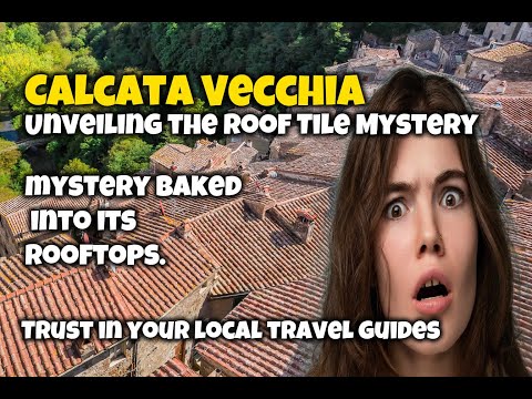 Calcata Vecchia 🏰 Unveiling the Roof Tile Mystery of Italy’s Hidden Village