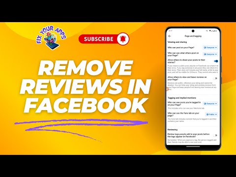 How to Remove Reviews in Facebook