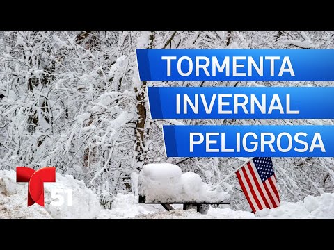 Megatormenta invernal amenaza a EEUU: ¿por qué es potencialmente peligrosa?