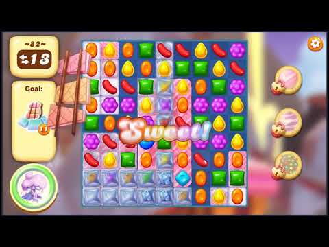 Candy Crush Tales Level 82 - NO BOOSTERS + FULL STORY + NO ADS 📖 | SKILLGAMING ✔️