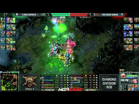 HoN Tour S2 Cycle 2 Ro8 - LION vs tmsR game 2
