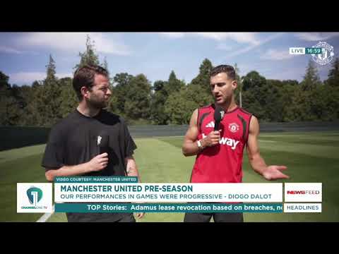Diogo Dalot: Man United Pre-Season Performances Are Progressive