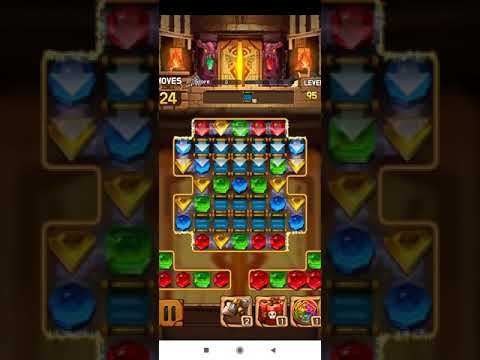 Jewel Legacy 💎 - Jewels & Gems Match 3 Puzzle 2020 Level 95 ⭐⭐⭐ no Booster 👑 Android Gameplay ✅