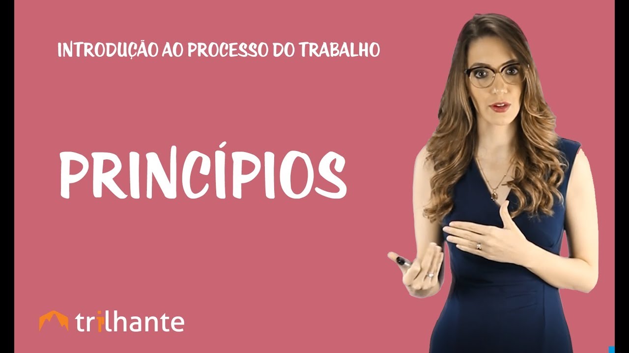 Introdução ao Processo do Trabalho - Princípios