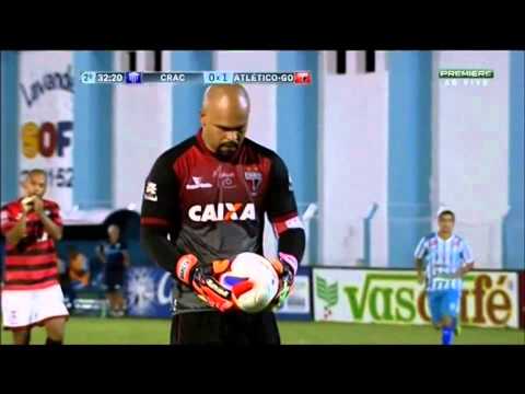 Gols Crac 0x2 Atlético-GO - Imagens - Premiere (GLOBO)