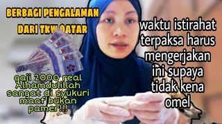 Download lagu SHARING PENGALAMAN ‼ BAHAS TENTANG BERAPA GAJI TKW QATAR ‼ BUKAN PAMER mp3