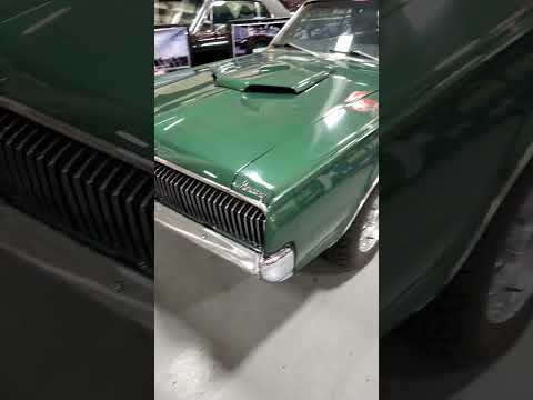 Thumbnail for Classic Mercury Cougar Green Functional Hood Scoop Roush Automotive Collection Livonia Michigan by Mercury Cougar