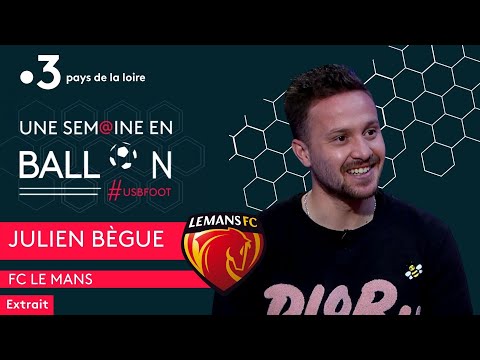 Julien Bègue, le Mans FC évoque le derby contre le stade Lavallois
