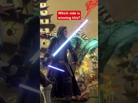 Which Side is Winning?🤩 #starwars #swbf2 #gaming #shortsfeed