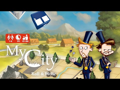 My City Roll & Write speluitleg (door Bord voor je Kop) - 999 Games