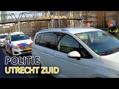 Politie Utrecht Zuid | Gestolen auto | Inbraak auto | Gebiedsverbod | Man rijdt in op voetgangers.