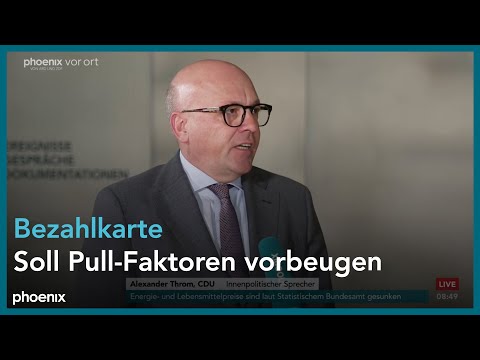 bundestagsgespräch mit Dirk Wiese und Alexander Throm u.a. zur Bezahlkarte am 12.04.24