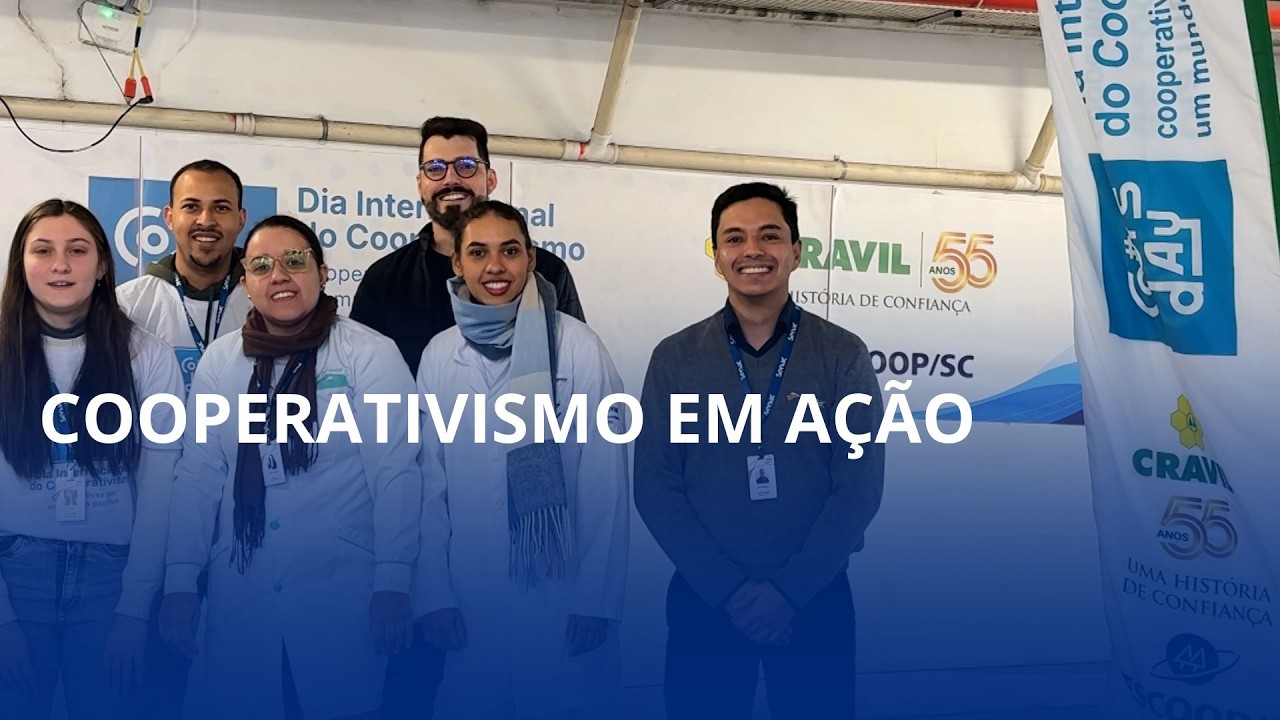 Cravil celebra o Dia Internacional do Cooperativismo com ação especial em Rio do Sul
