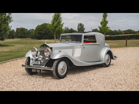 Jonathan Wood 1934 Rolls-Royce 20/25 Sedanca Coupé