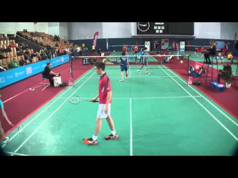 TV Court GJ2013 // Mark Lamsfuß & Franziska Volkmann vs. Ki Hoon Kim & Ga Hee Han (2nd set)