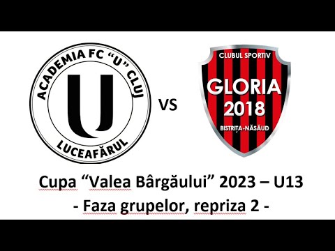 Cupa “Valea Bârgăului” 2023 – U13 (U Cluj 2010 - CS Gloria 2018 Bistrița-Năsăud 2010), repriza 2