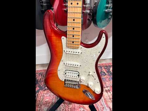 2021 Fender Player Stratocaster HSS Plus Top – Aged Cherry Burst – Hard Case image 10