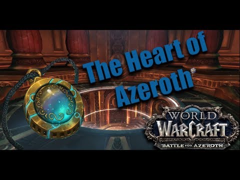 Battle for Azeroth (Alpha) - The Heart of Azeroth Pendant Questline and  Cutscene!