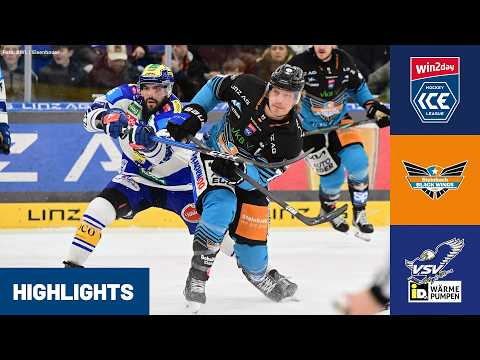 ICE Hockey League: Steinbach Black Wings Linz vs. EC iDM Wärmepumpen VSV, Game 2 | Highlights