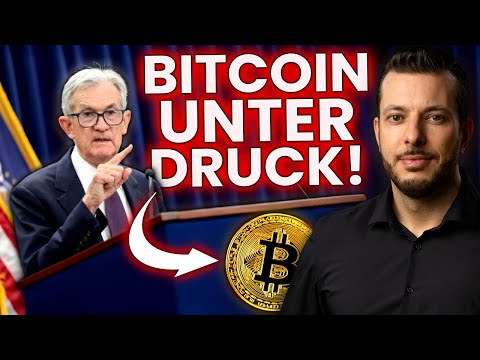 BITCOIN fällt weiter! FED Zinsentscheidung setzt BTC unter DRUCK!