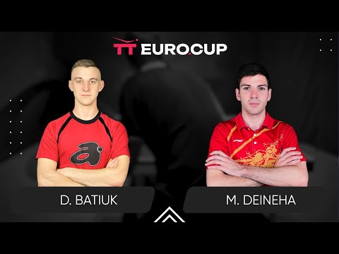 12:50 Dmytro Batiuk - Maksym Deineha 16.06.2024 TT Euro.Cup Ukraine Master. TABLE 3