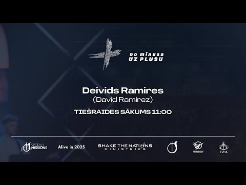 "No mīnusa uz plusu" ar Deividu Ramiresu (David Ramirez) | 11.00 | 04.10.2025