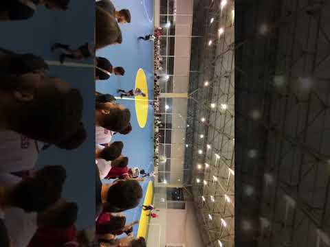 Primeiro tempo. Final Futsal Intermed CO 2022.