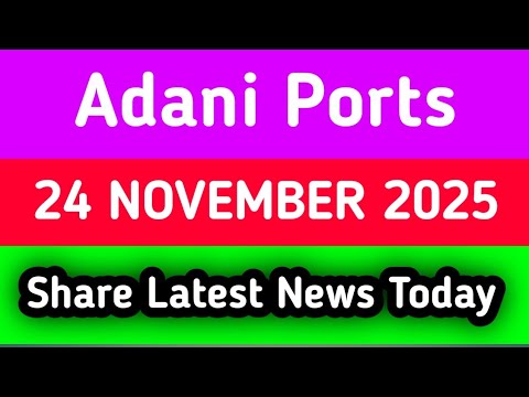 adani ports share news today | adani ports share news | adani ports share latest news today