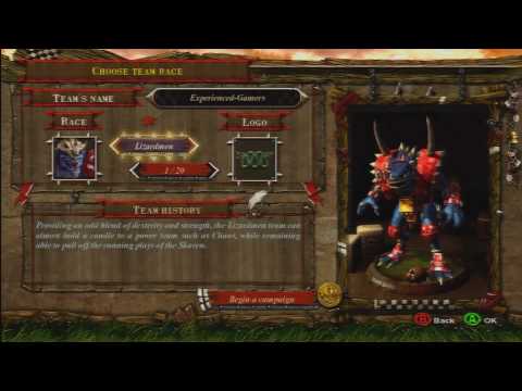 blood bowl xbox 360 gameplay