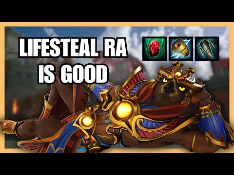 Nimble Ring Ra! Stacking Lifesteal is Surprisingly Effective And Fun (Smite 2 Joust)