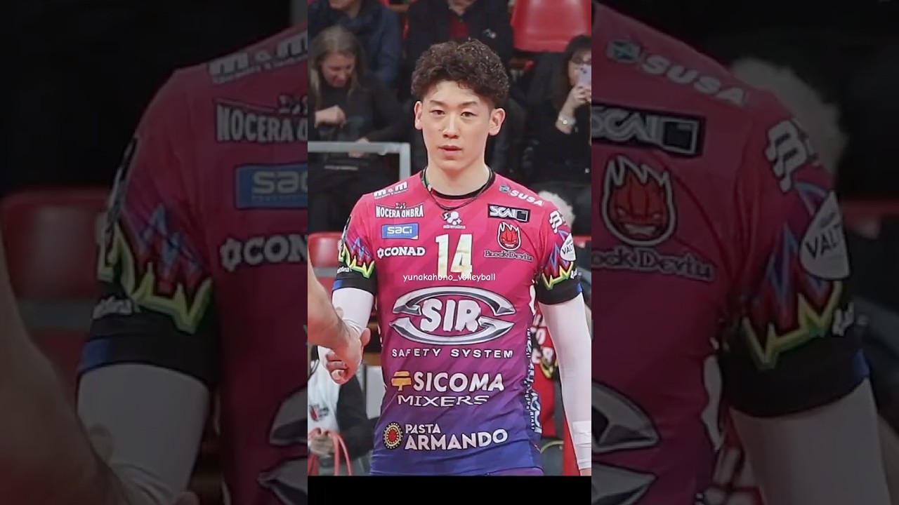 石川祐希 選手🌸がんばって。みんなの勇気 YUKI 📣😊 CL Round4・Las Palmas戦 #yukiishikawa #石川祐希 #blockdevils #volleyball