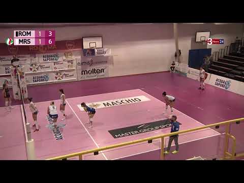 Volley A2 Femminile, Rcv Acqua&Sapone Roma-Sigel Marsala 3-1