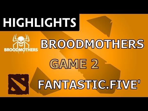 BrooDMotherS vs Fantastic.Five' [Game 2] LootMarket Invitational - Dota Highlights