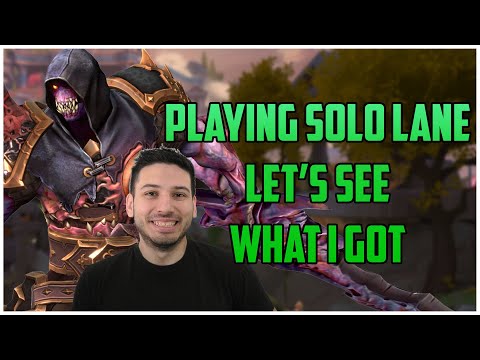 PLAYING SOLO LANE LET'S SEE WHAT I GOT - TYR RANKED SMITE S9