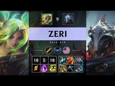 Zeri Mid vs Viktor - NA Diamond Patch 25.16