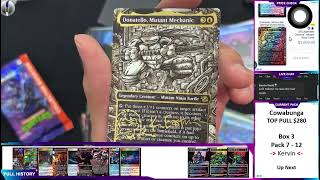 TMNT Donatello Gold Foil Signature SG Collector MTG