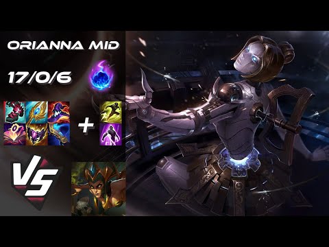 MID Orianna vs Cassiopeia - EU Challenger Patch 25.S2.6