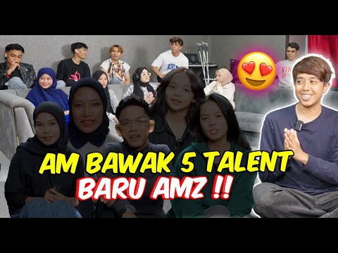 AM BAWAK 5 TALENT BARU AMZ !! - GADIS COMEL & CANTIK !