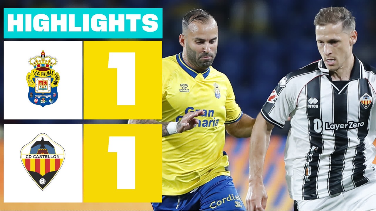 Las Palmas vs CD Castellón Highlights