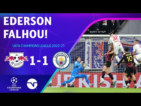 Gols e lances de RB Leipzig x Manchester City