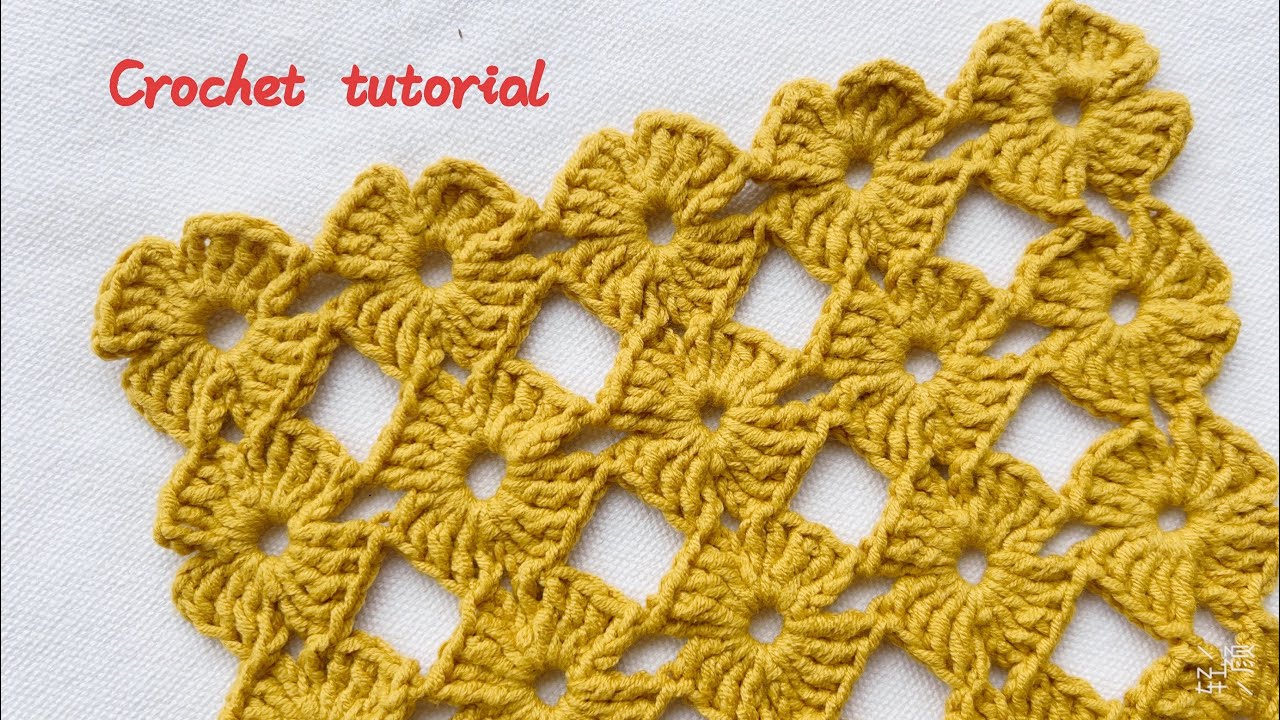 Crochet tutorial :Beautiful Four-Leaf Clover Pattern#crochetpatterns #crocheting